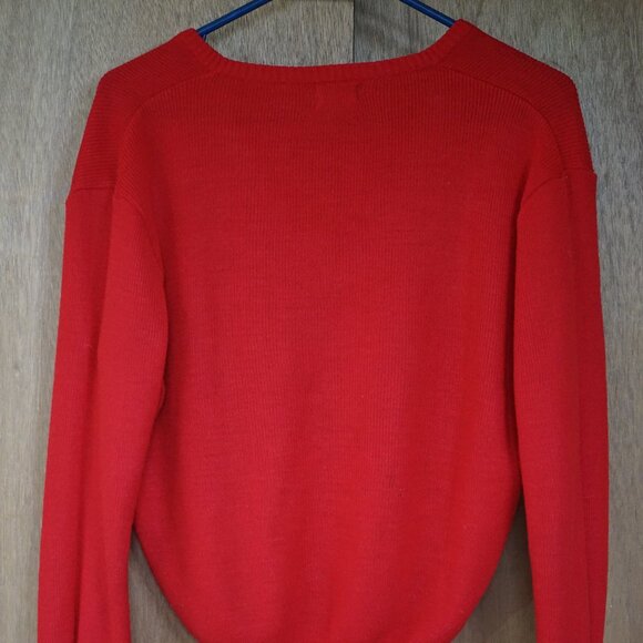 Vintage JCPenney Womens Medium Embroidered Sweater (Kitten, Cat, Flowers) - Picture 3 of 9